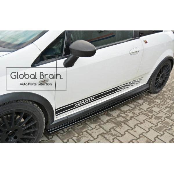 2007-2010 フィアット グランデプント アバルト サイド スカート カバー スポイラー