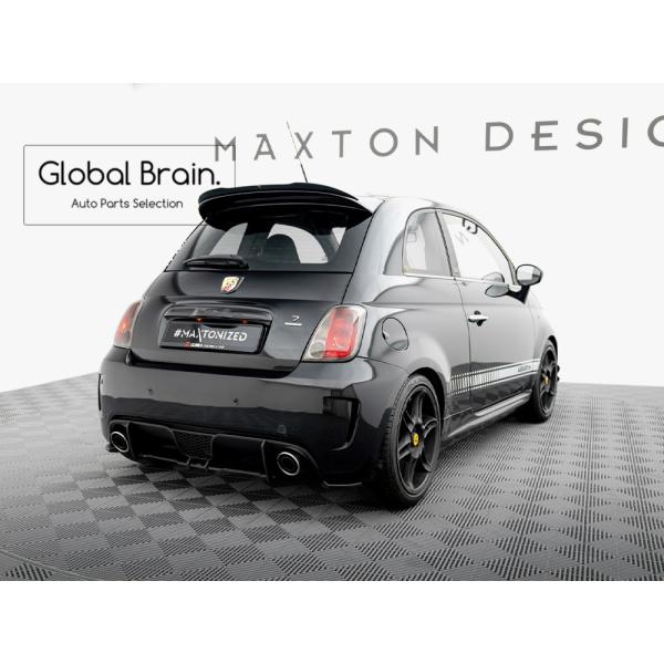 アバルト500 リア センター ディフューザー フィン レーシング