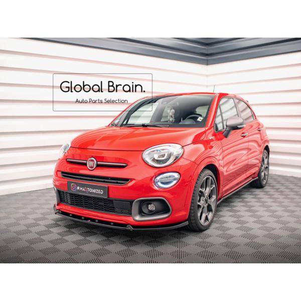 フィアット 500X スポーツ 後期 フロント リップ スポイラー