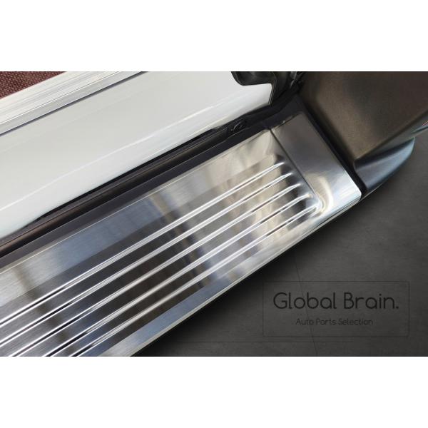 2023- フィアット デュカト リア バンパー プロテクター ガード シルバー