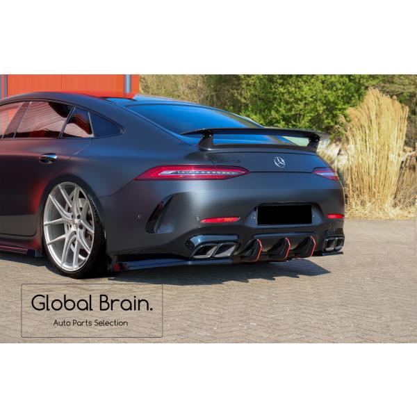 2022-2024 メルセデスＡＭＧ GT 4ドアクーペ 63 リア センター ディフューザー フィ...