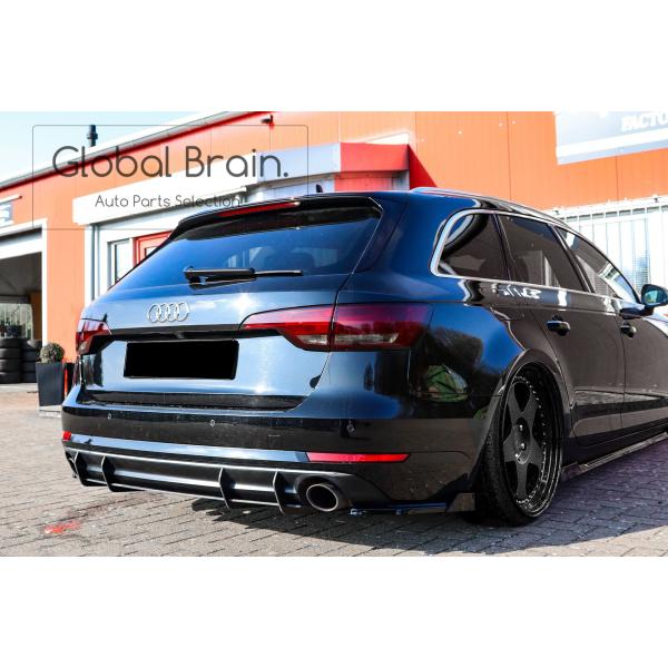 アウディ A4 B9 2.0 TFSI 前期 アバント リア センター ディフューザー フィン