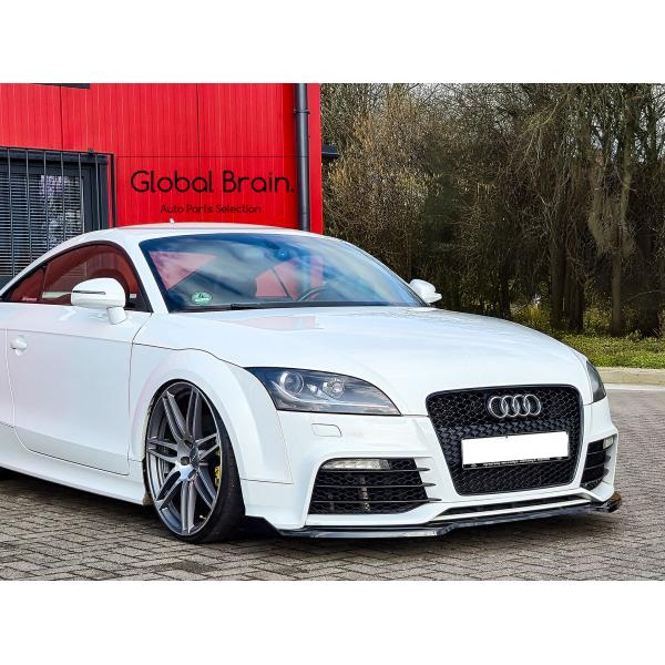 アウディ TT RS TTRS 8J フロント リップ スポイラー+ウィングレット