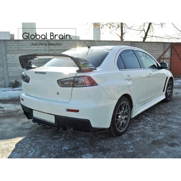 ランサー エボリューション 10 エボX リア サイド スプリッター スパッツ