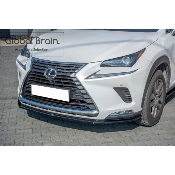 レクサス NX 後期 フロント バンパー リップ スポイラー