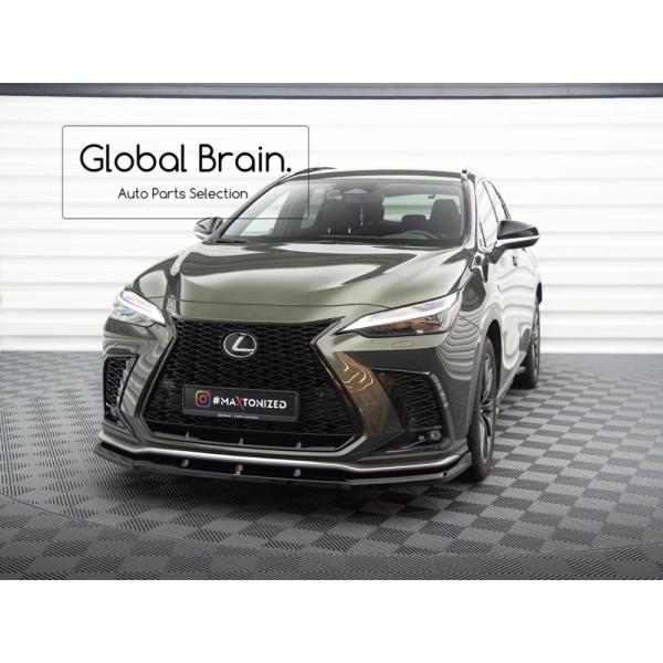 2021- レクサス NX Fスポーツ フロント リップ スポイラー V1