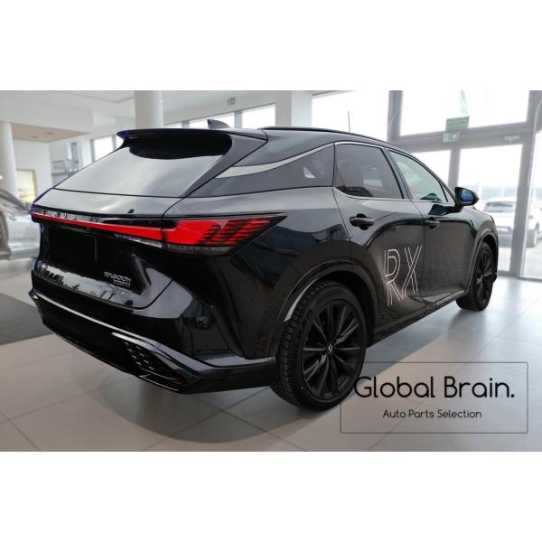 レクサス RX AL リア バンパー プロテクター ガード ブラック