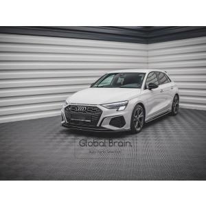 アウディ S3 A3 Sライン 8Y フロントリップ スプリッター Audi（アウディ） S3 A3 Sライン 8Y フロントリップ スプリッター
