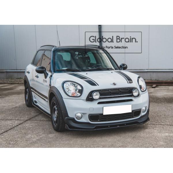 2012-2016 ミニ JCW クロスオーバー R60 フロント バンパー リップ スポイラー