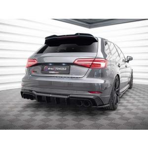 ☆送料込☆ほぼ未使用☆マクストン リアバランス カーボンルック アウディ S3 rear-valance-audi-a3-s-line-