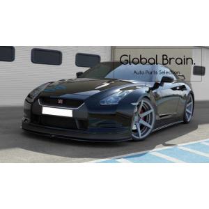 2007-2010 日産 GT-R GTR 前期 フロント バンパー リップ スポイラー