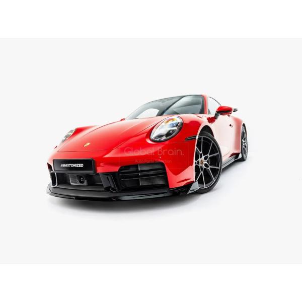 ポルシェ 911 992 ターボS スポーツパッケージ フロント リップ スポイラー