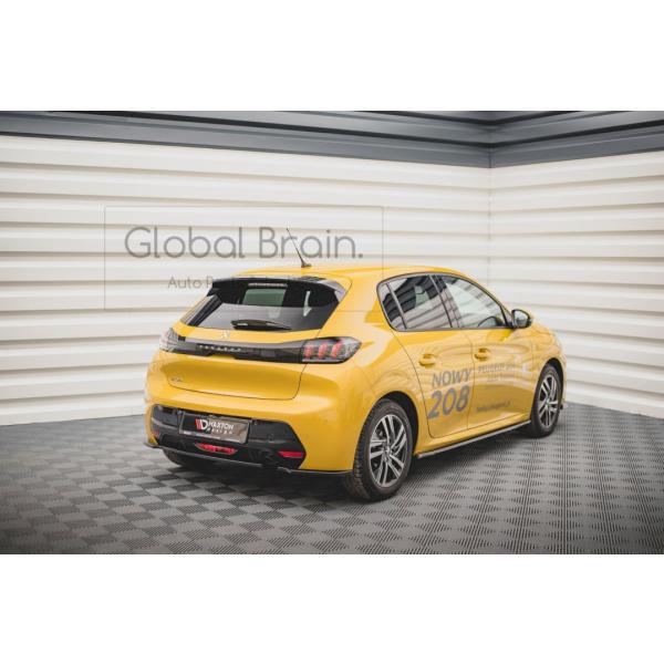 プジョー 208 P21 リア サイド スプリッター スパッツ