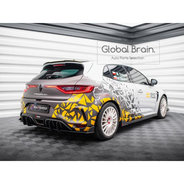 メガーヌ ルノー スポール リア ディフューザー フィン レーシング