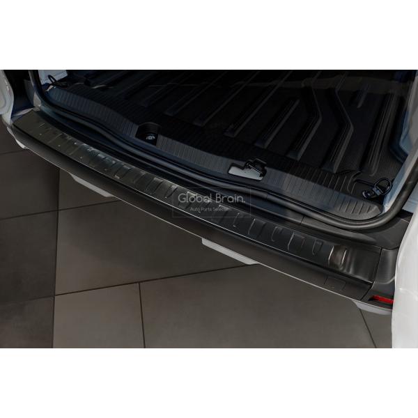 2021- ルノー カングー 3 リア バンパー プロテクター ガード (ブラック)