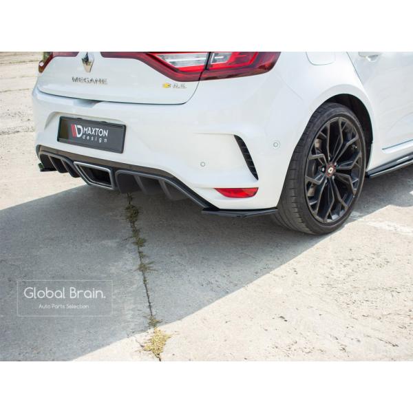 2018- ルノー メガーヌ スポール RS リア サイド スプリッター スパッツ