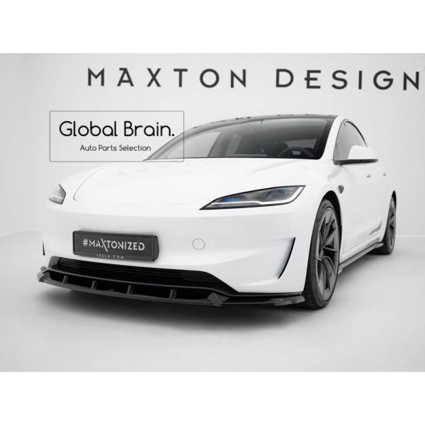 テスラ モデル3 パフォーマンス フロント リップ スポイラー V2