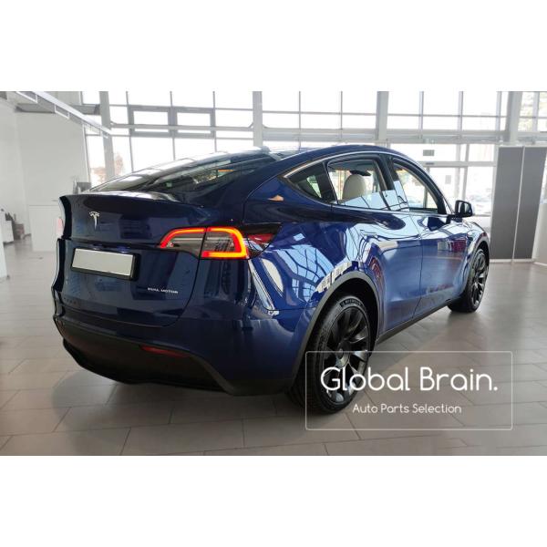 テスラ モデル Y リア バンパー プロテクター ガード マットブラック