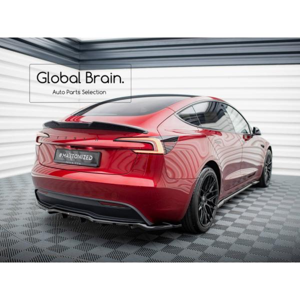 テスラ モデル3 Pハイランド リア ディフューザー スポイラー V2