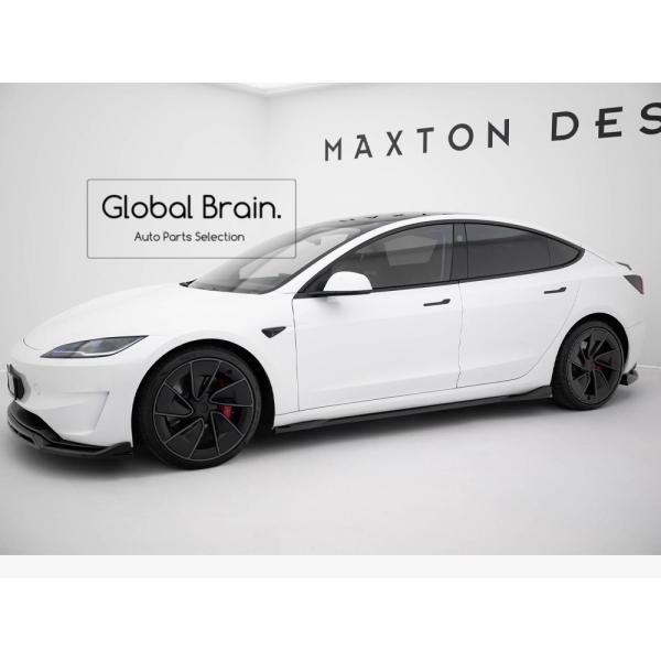 テスラ モデル3 パフォーマンス サイド スカート ディフューザー V1