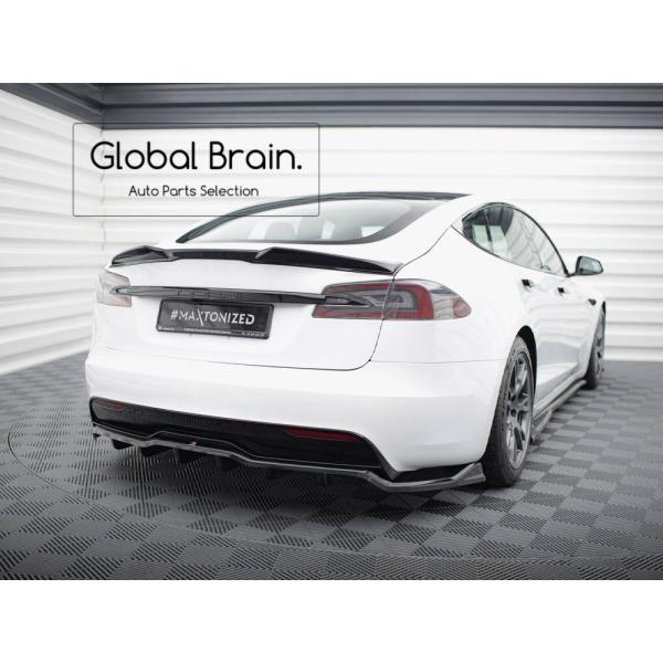 2023- テスラ モデルS プラッド リア ディフューザー V1
