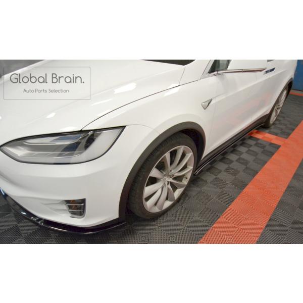 テスラ モデル X サイド スカート カバー スポイラー V1