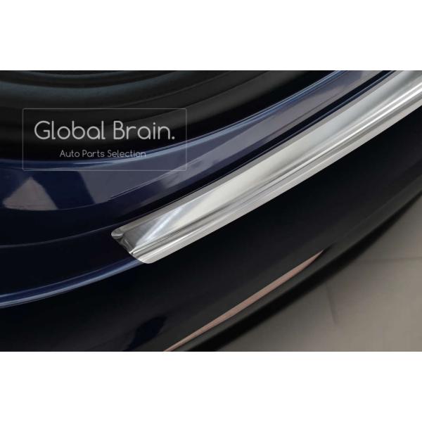 テスラ モデル Y リア バンパー プロテクター ガード シルバー