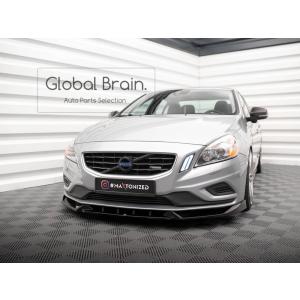 VOLVO V60 S60 ZB フロント エアロ リップ スポイラー ERST（エアスト）エアロパーツ フロントリップスポイラー V60