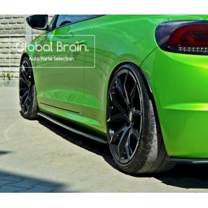 VW シロッコ-R フロントアンダースポイラー カーボン : エアロ