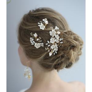 ウェディングヘッドドレス ブライダルアクセサリー