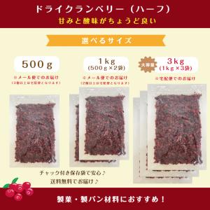 クランベリー 1kg (500g×2袋) ハー...の詳細画像5