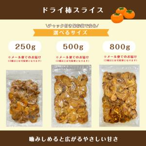 ドライ 柿 スライス 500g 砂糖不使用 保...の詳細画像5