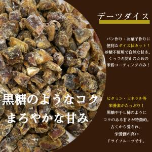 ドライ デーツ ダイス カット 10mm 90...の詳細画像1