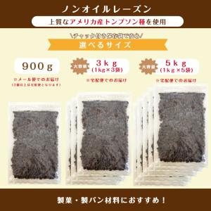 ノンオイル レーズン 3kg (1kg×3袋)...の詳細画像4