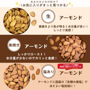 塩味アーモンド 1kg 有塩 塩あり アーモン...の詳細画像1