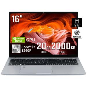 第12世代Core i7-12700H & RTX 3060搭載 ゲーミングノートpc/ 16