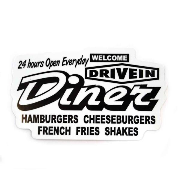 ステッカー アメカジ シール DRIVEIN Diner メッセージステッカー 防水ステッカー デコ...