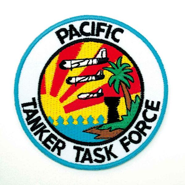 ワッペン アイロン PACIFIC TANKER FORCE ミリタリー 軍物 アップリケ わっぺん...