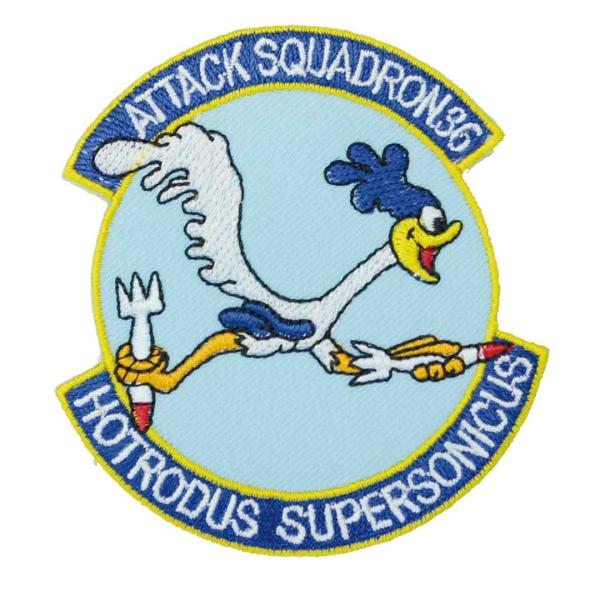 ワッペン アイロン キャラクター アメカジ ATTACK HOT RODOUS バード デザイン ア...