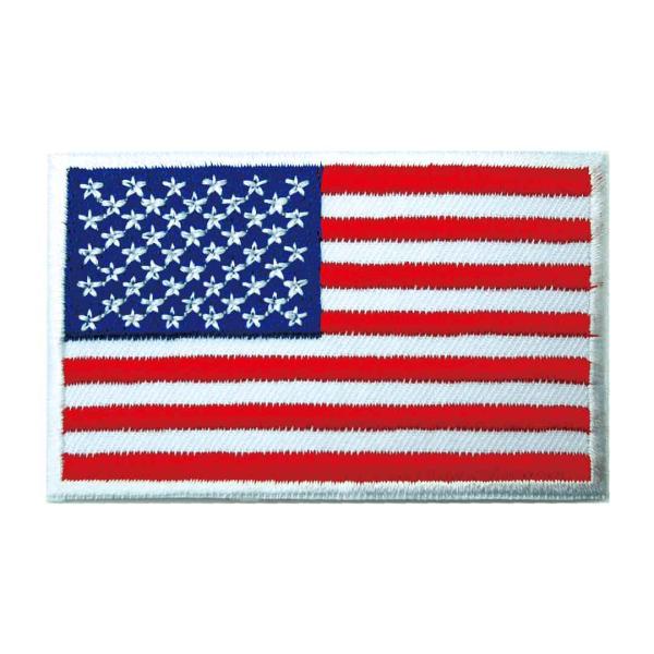 ワッペン アイロン USA アメリカ 国旗 星条旗 アップリケ わっぺん wappen アイロンで簡...