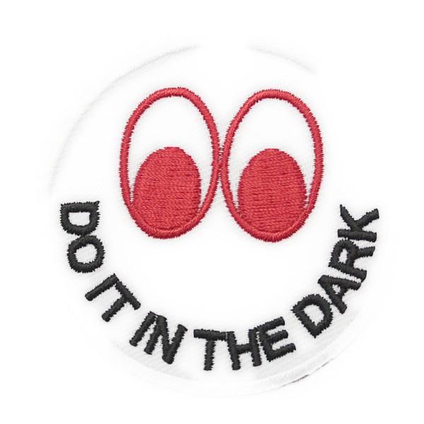 ワッペン アイロン DO IT IN THE DARK アップリケ わっぺん wappen アイロン...