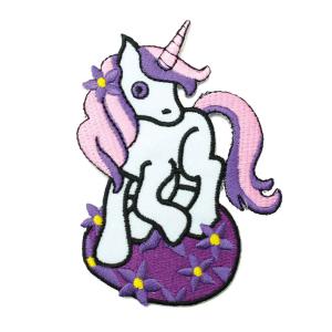 ワッペン アイロン ユニコーン キャラクター Unicorn 一角獣 馬 アップリケ わっぺん アイロンで簡単貼り付け｜globalmarket