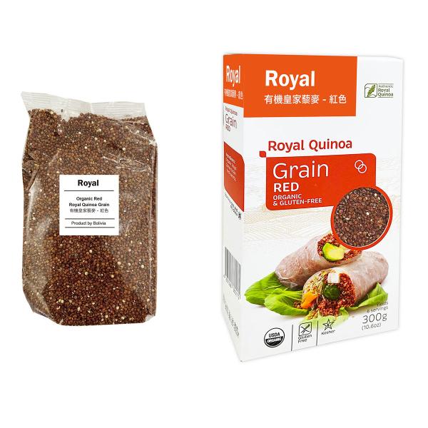 赤キヌア（粒）300 g - ORGANIC &amp; GLUTEN-FREE Royal Quinoa