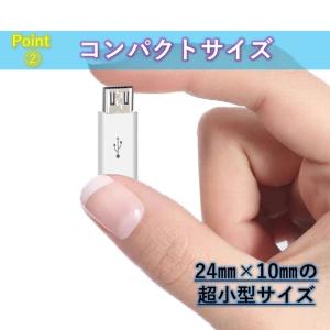 Type-C Micro USB 変換アダプタ...の詳細画像2