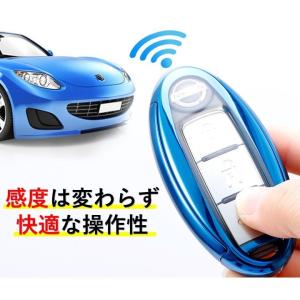 日産 スマートキー ケース NISSAN カバ...の詳細画像4