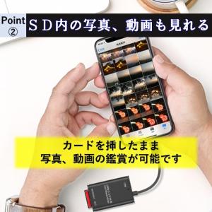 カードリーダー マイクロSD SDカード ty...の詳細画像3