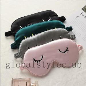 アイマスク 安眠 シルク 遮光 快適 睡眠 大きい 不眠症