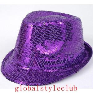 きらきらスパンコールハット帽子パーティ