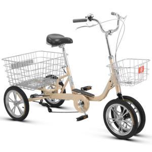 14インチ三輪バイク、高炭素鋼4輪クルーザーバイ...の商品画像