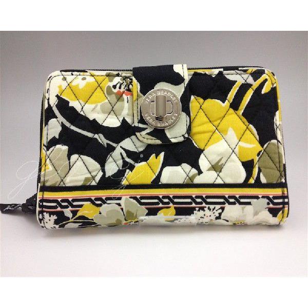 ヴェラ・ブラッドリー【ターン・ロック・ウォレット】 長財布　ベラ・ブラッドリー